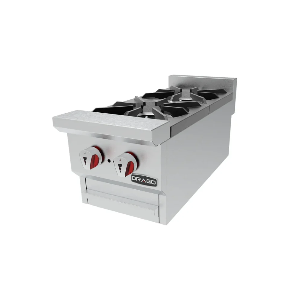 Parrilla DRAGO CG-20 de 2 quemadores