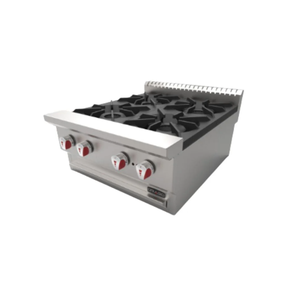 Parrilla DRAGO CG-40 de 4 quemadores
