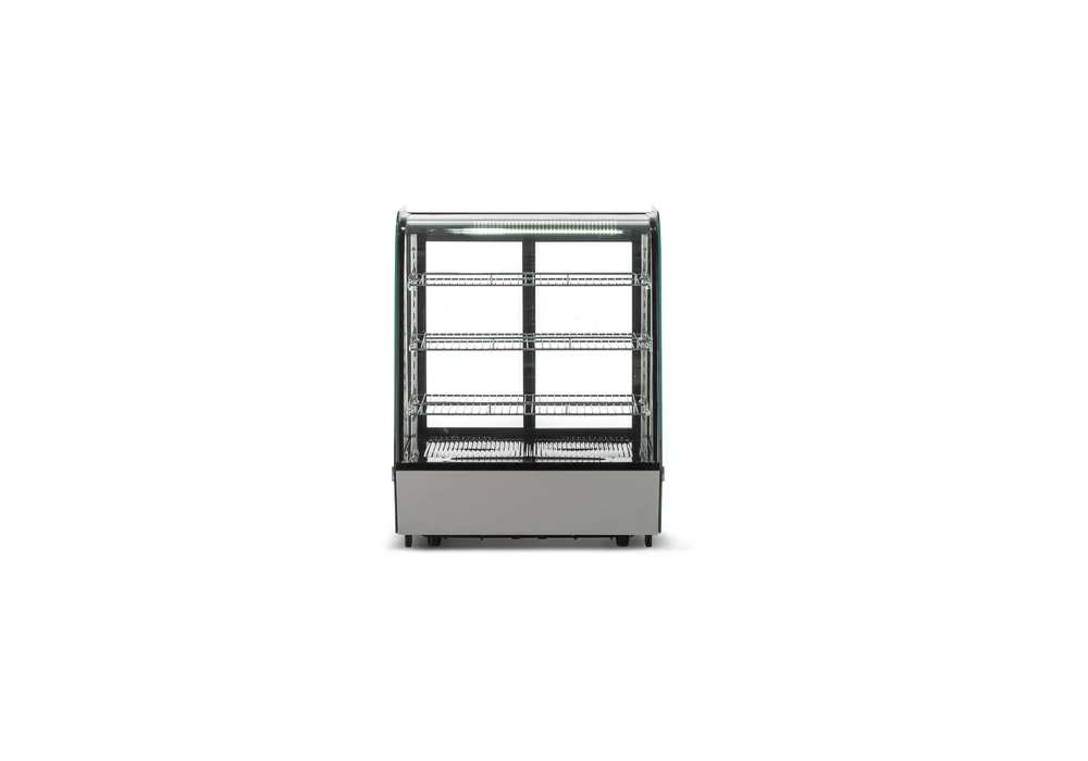 Vitrina refrigerada cristal recto con 4 niveles de exhibición - Imagen 3