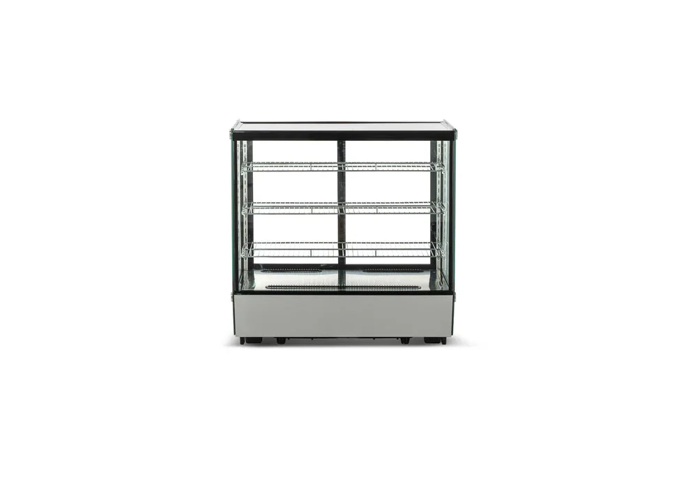 Alternative view of Vitrina refrigerada cristal recto con 4 niveles de exhibición