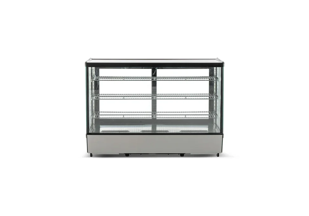 Vitrina refrigerada cristal recto con 4 niveles de exhibición - Imagen 3