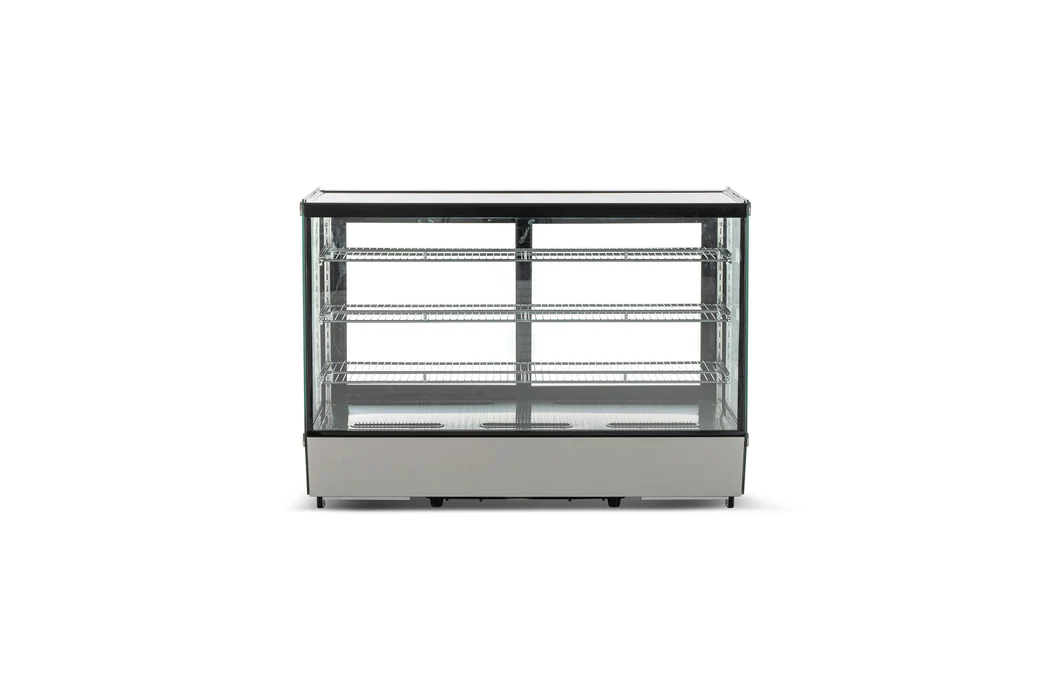 Vitrina refrigerada cristal recto con 4 niveles de exhibición - Imagen 3