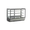 Vitrina refrigerada cristal recto con 4 niveles de exhibición