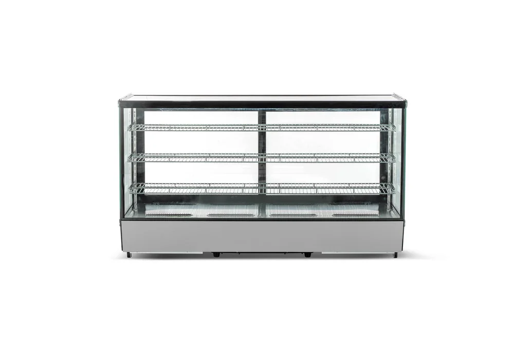 Alternative view of Vitrina refrigerada cristal recto con 4 niveles de exhibición