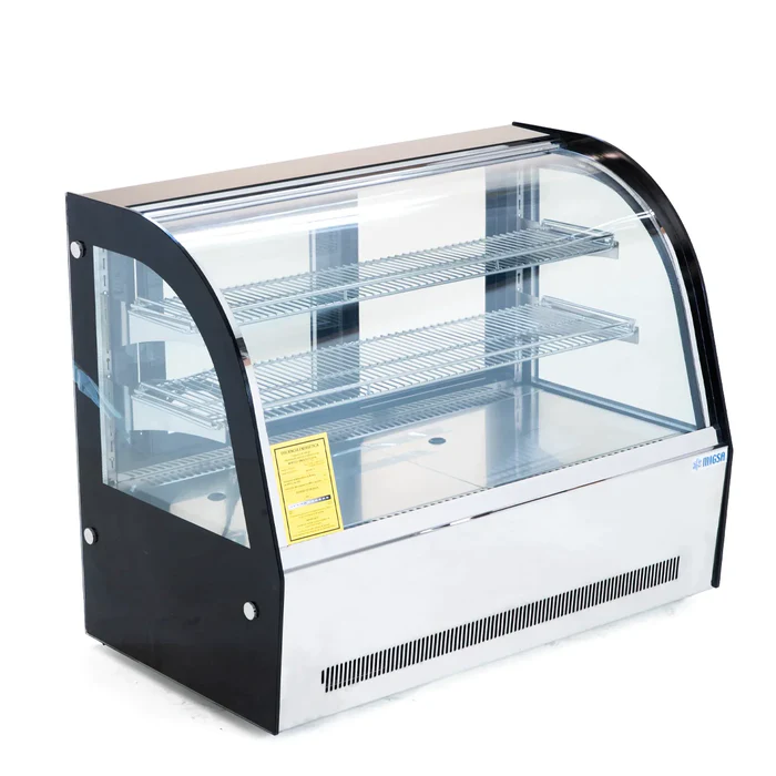 Vitrina Exhibidora Cristal Curvo MIGSA GN-900CT