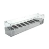 Vitrina Refrigerada para Ensaladas y Pizzas MIGSA RT-1800L