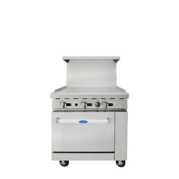 Estufa Plancha 36" con Horno CookRite