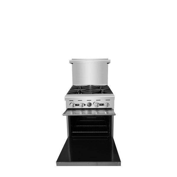 Alternative view of Estufa 4 Quemadores con Horno a Gas AGR-4B CookRite