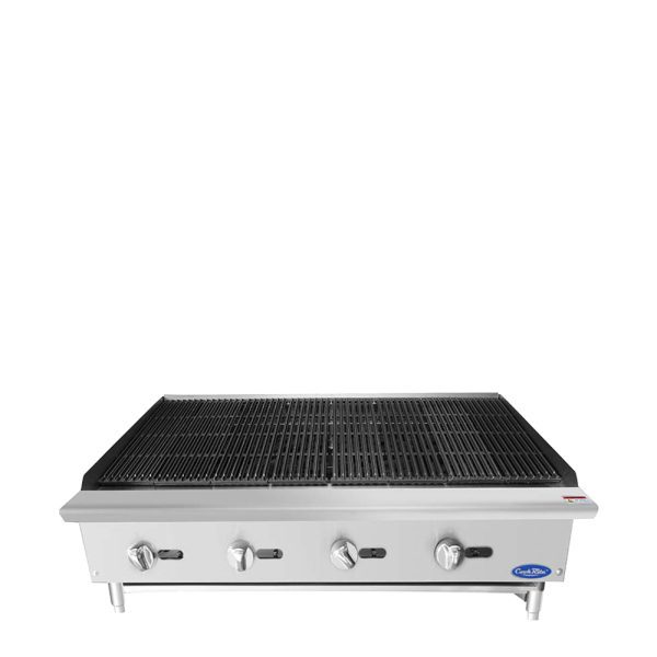 Asador de Piedra 48" 4 Quemadores a Gas ATCB-48 CookRite