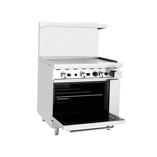 Alternative view of Estufa Plancha 36" con Horno CookRite