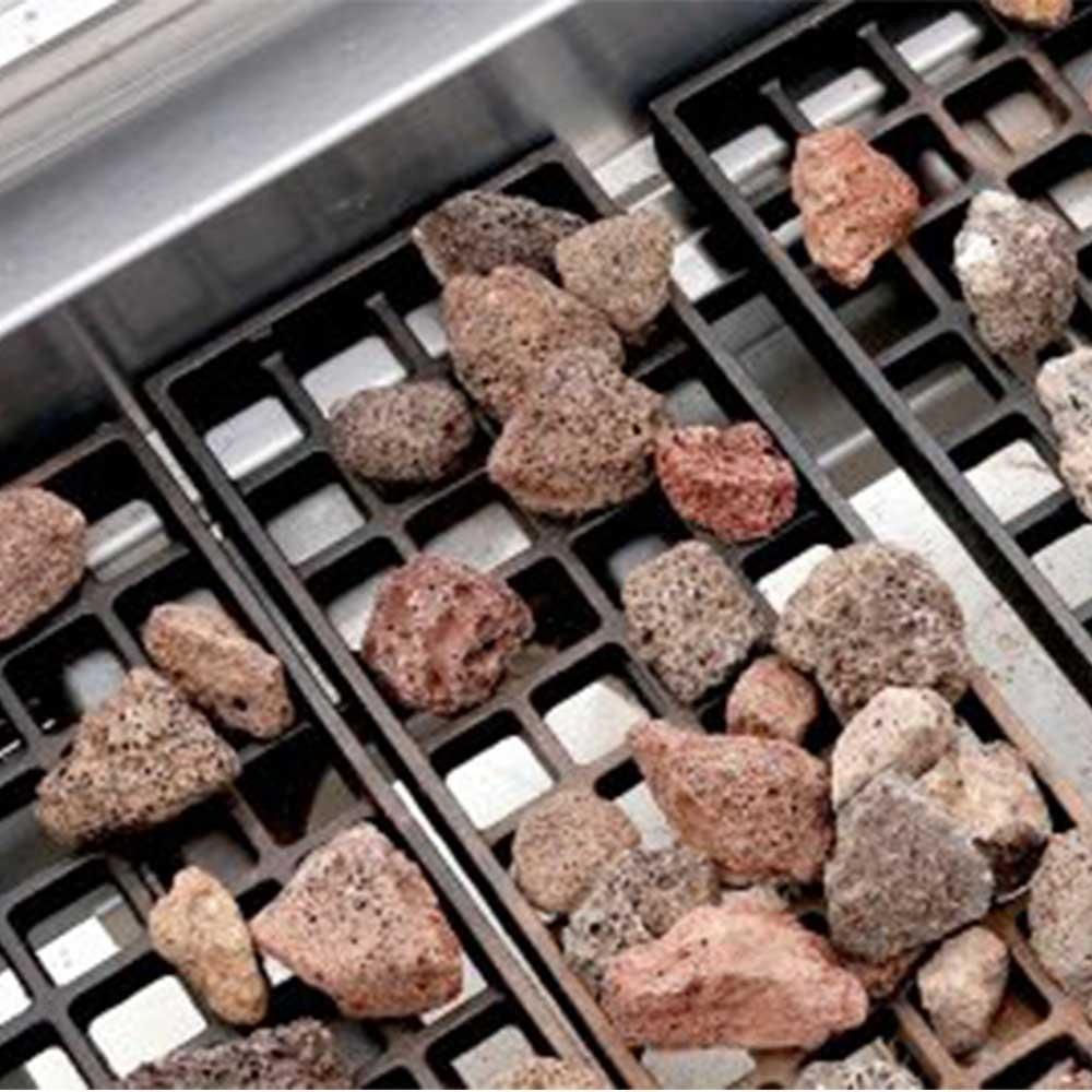 Alternative view of Asador de Piedra 48" 4 Quemadores a Gas ATCB-48 CookRite