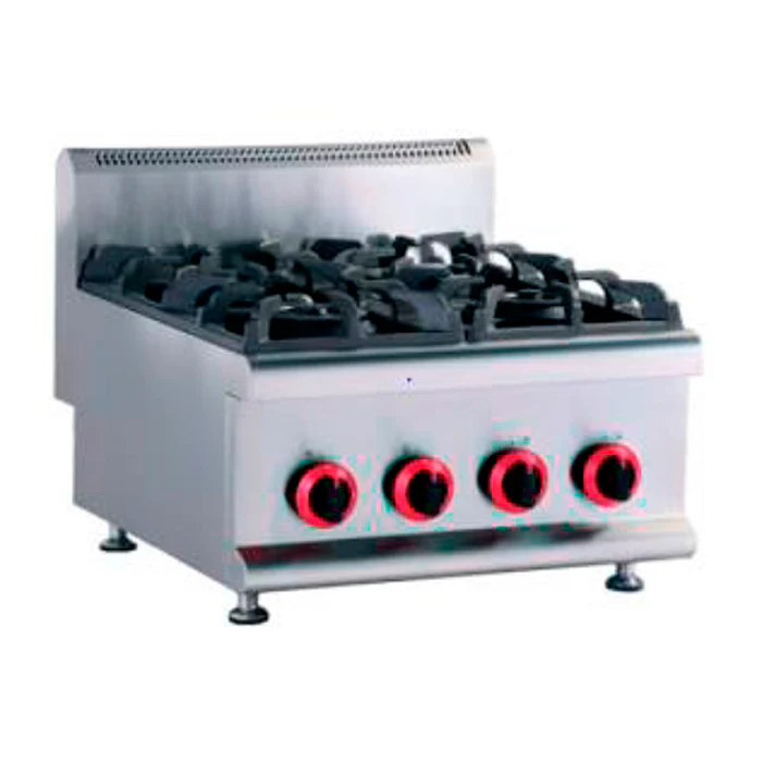 PARRILLA MODULAR A GAS MIGSA 4 QUEMADORES